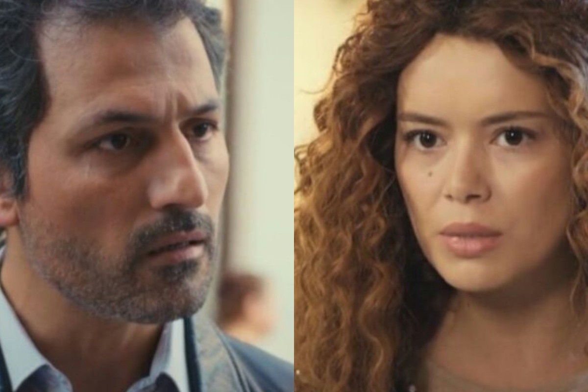 Imagem de Arif com expressão determinada em sua nova função de gerente na novela Força de Mulher.
