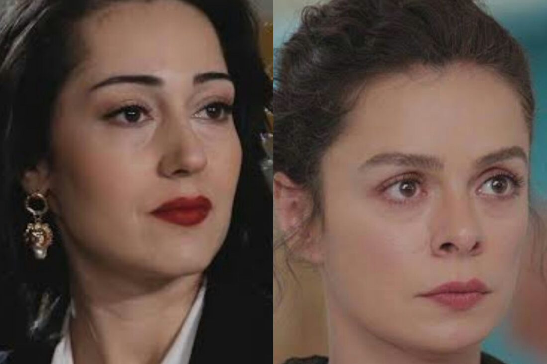 alt="Kismet (Tuğçe Altuğ) com um semblante frio e distante."