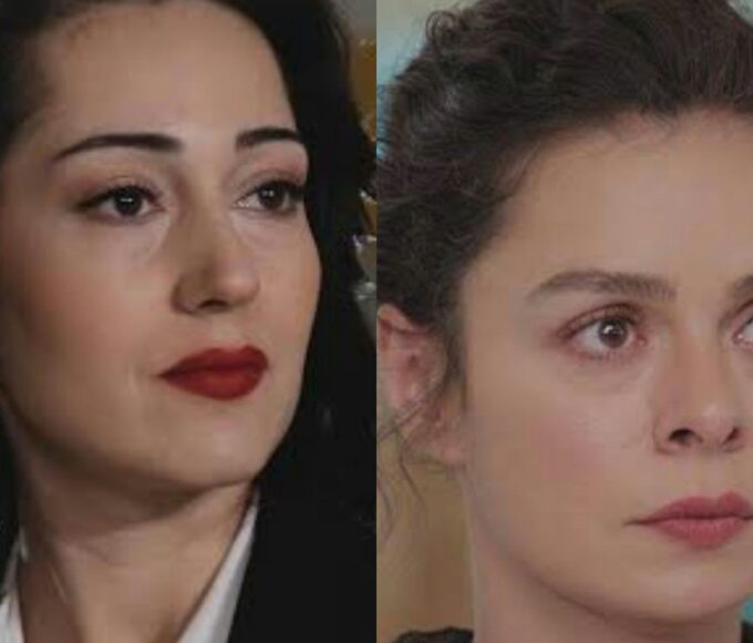 alt="Kismet (Tuğçe Altuğ) com um semblante frio e distante."