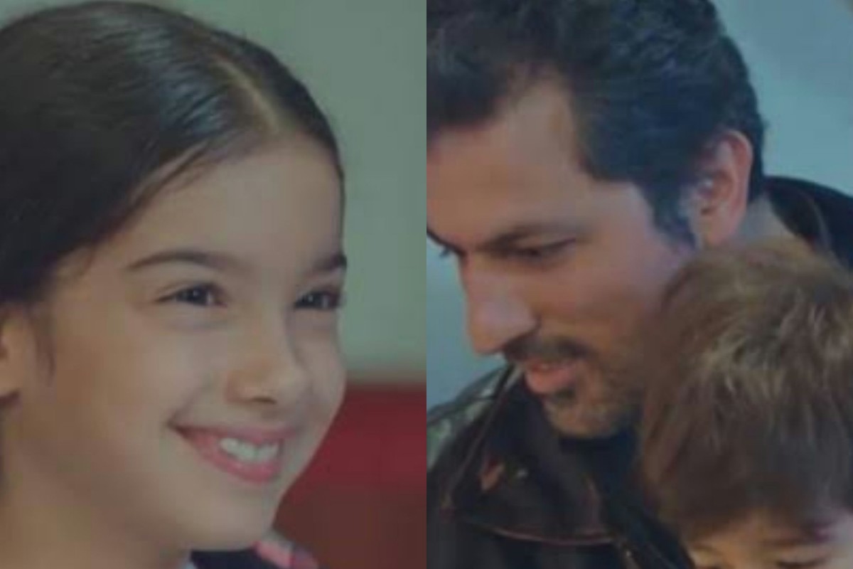 Nissan abraça Arif em cena emocionante da novela Força de Mulher, pedindo desculpas com lágrimas nos olhos.