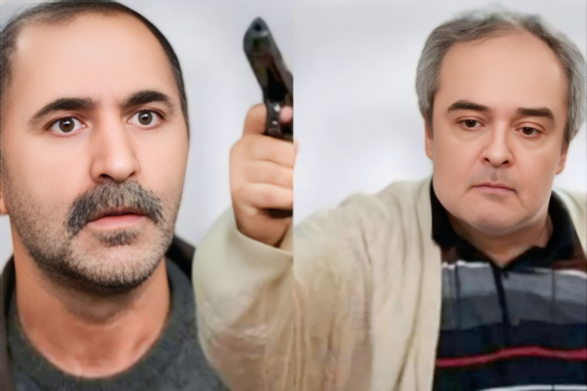 Enver segura arma em cena tensa de Força de Mulher, confrontando Dursun para proteger Arda.