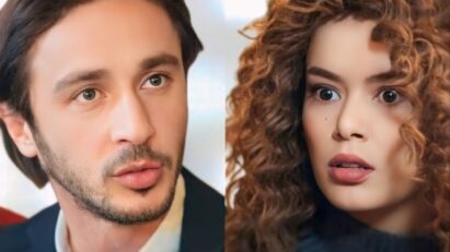 Cena de Força de Mulher com Sirin sendo confrontada por Emre e as crianças após revelações chocantes.