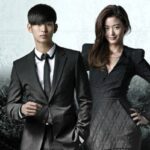 Cena do dorama “Meu Amor das Estrelas”, com os protagonistas Do Min-Joon e Cheon Song-Yi em um momento romântico sob as estrelas.