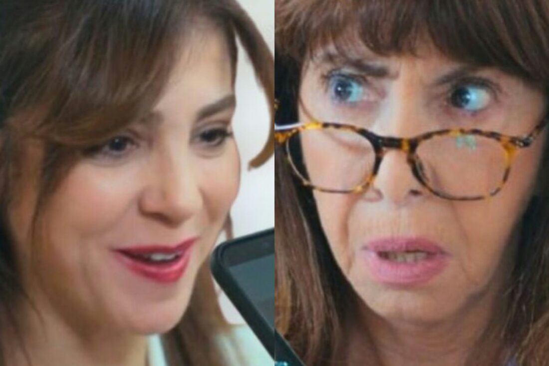 Ceyda mostra foto no celular com brinco dado por Raif em Força de Mulher.