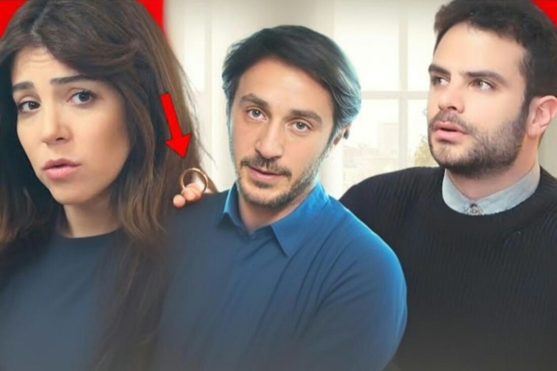 Ceyda com os olhos marejados anuncia que Arda ficará com ela e Satilmis em Força de Mulher.
