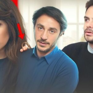 Ceyda com os olhos marejados anuncia que Arda ficará com ela e Satilmis em Força de Mulher.