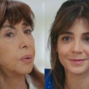 Fazilet encara Ceyda em cena tensa da novela Força de Mulher, momentos antes de sua demissão