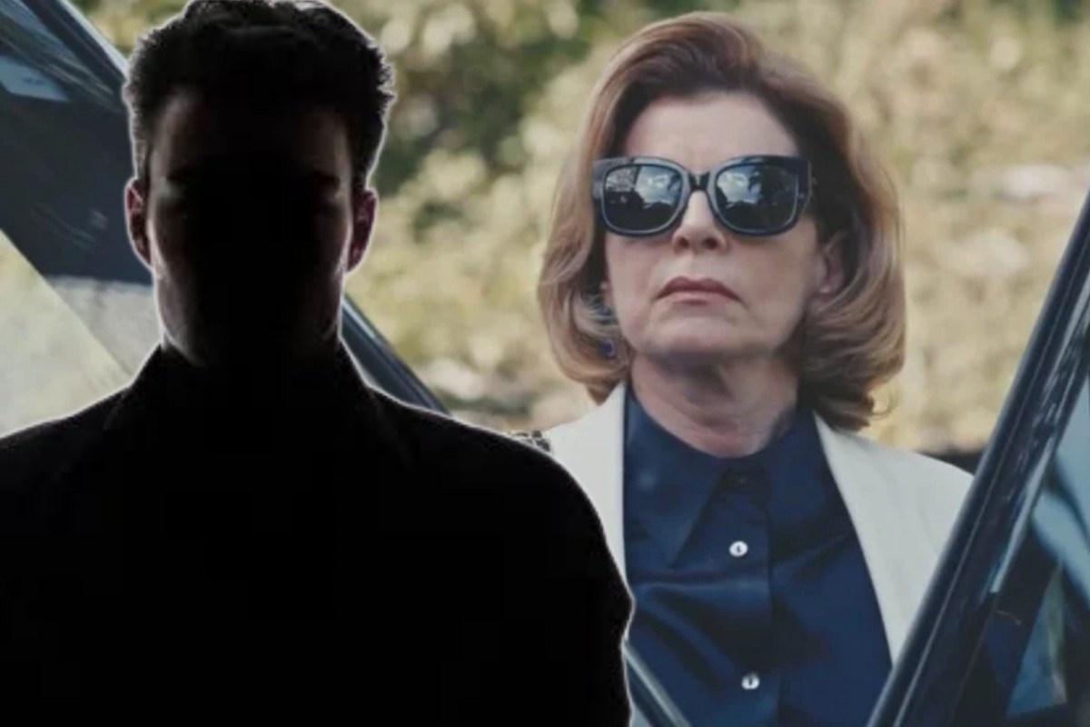 Odete Roitman em cena tensa na novela, escondendo o verdadeiro destino do filho Leonardo.