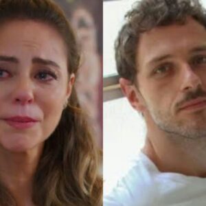 Heleninha chorando ao encontrar Leonardo – Cena do reencontro entre irmãos em Vale Tudo