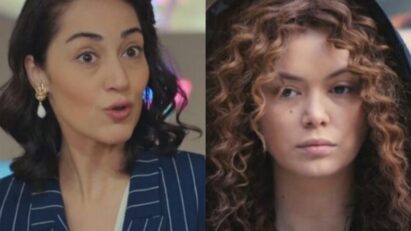 Sirin sendo presa pela polícia acusada de homicídio e tentativa de assassinato