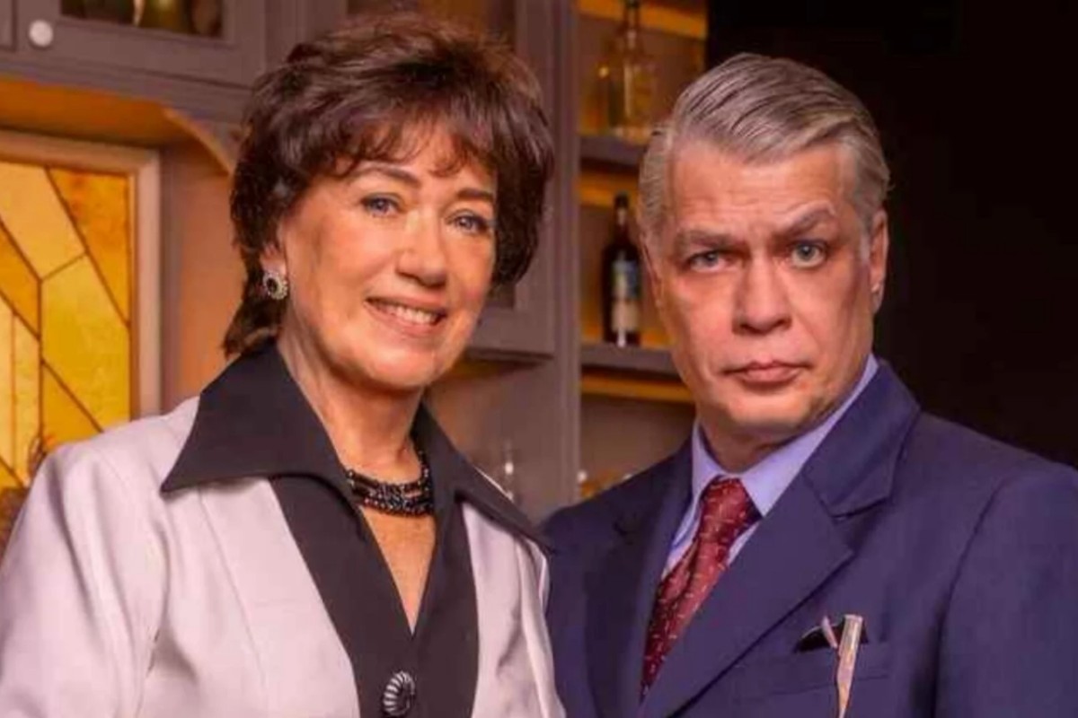 Juliano (Fábio Assunção) e Maristela (Lilia Cabral)