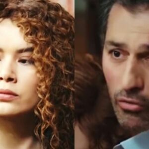 Arif confrontando Sirin em Força de Mulher, após gravação da confissão sobre a morte de Sarp.