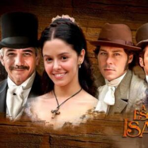 A Escrava Isaura com imagem aprimorada pela Record