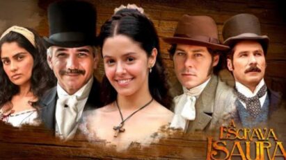 A Escrava Isaura com imagem aprimorada pela Record