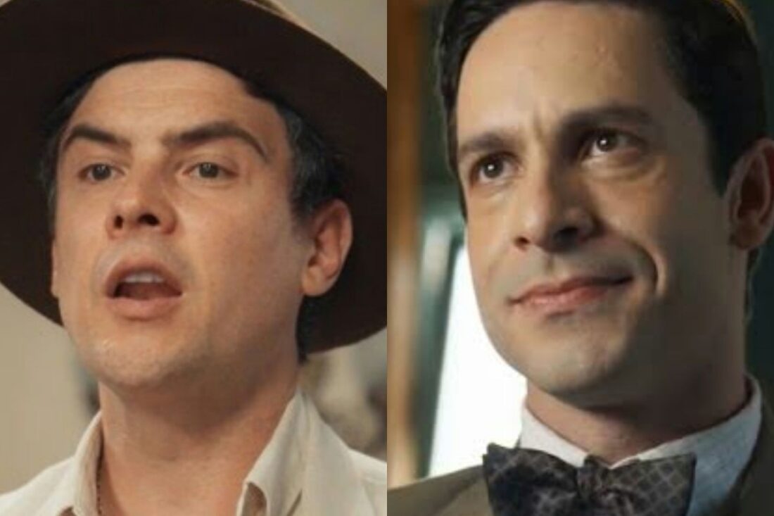 Candinho flagra mala cheia de dinheiro em cena de “Êta Mundo Melhor ” e frustra golpe do primo Celso.