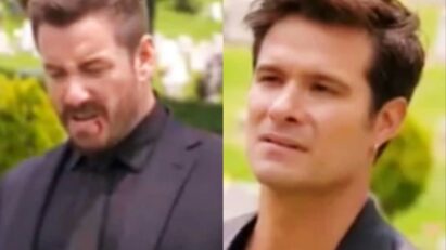 Descontrole total: Artur e Leonardo partem para a briga no velório da mãe em “As Filhas da Senhora Garcia”