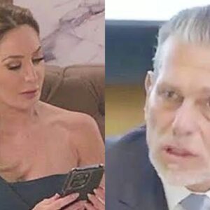 Paula tenta colocar veneno em omelete para Luiz, mas é flagrada por Ofélia na novela "As Filhas da Senhora Garcia"