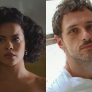 Cena de Fátima chocada ao ver Leonardo vivo na cadeira de rodas em Vale Tudo.