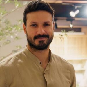 "Cena da novela Paulo, o Apóstolo, com Saulo sendo atingido por luz celestial"