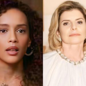 Raquel desolada diante do fechamento do restaurante Paladar em Vale Tudo