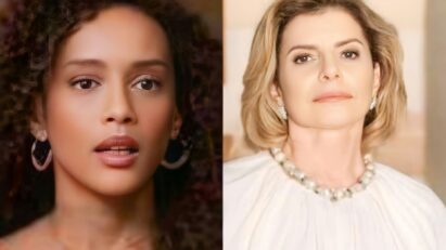 Raquel desolada diante do fechamento do restaurante Paladar em Vale Tudo