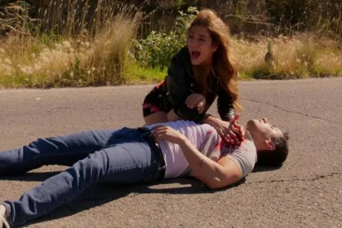 Ruan ensanguentado após levar tiro em cena dramática de As Filhas da Senhora Garcia