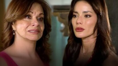 Valéria encara Ofélia com lágrimas nos olhos após acusação grave.