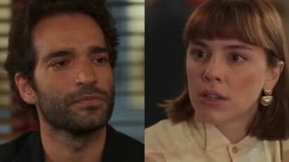 Afonso e Solange têm conversa tensa no apartamento dela sobre gravidez