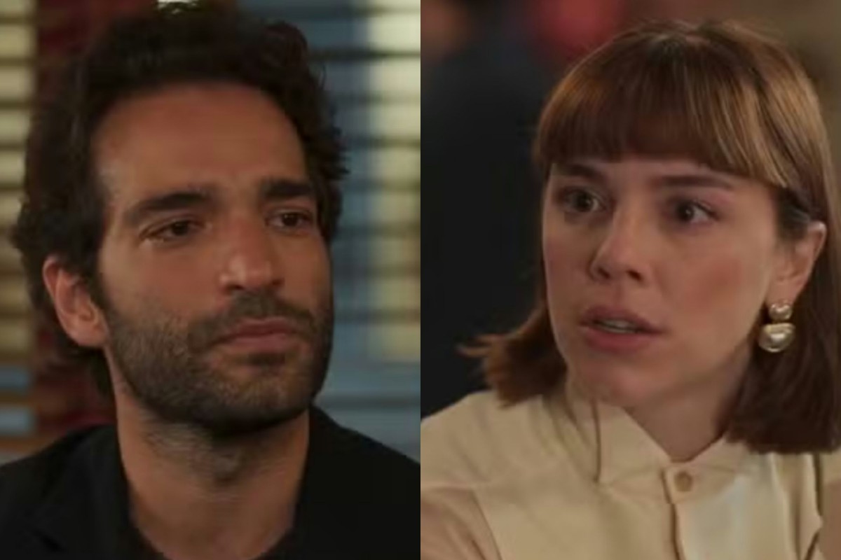 Afonso e Solange têm conversa tensa no apartamento dela sobre gravidez