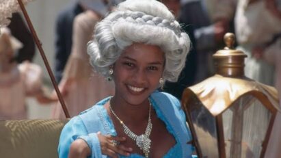 Atriz Taís Araújo caracterizada como Xica da Silva