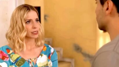 Ruan fica em choque após ouvir de Camila que Mar vai se casar com outro homem em As Filhas da Senhora Garcia