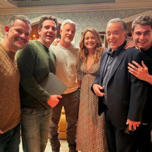 Tony Ramos e Cláudia Abreu nos bastidores de Dona de Mim