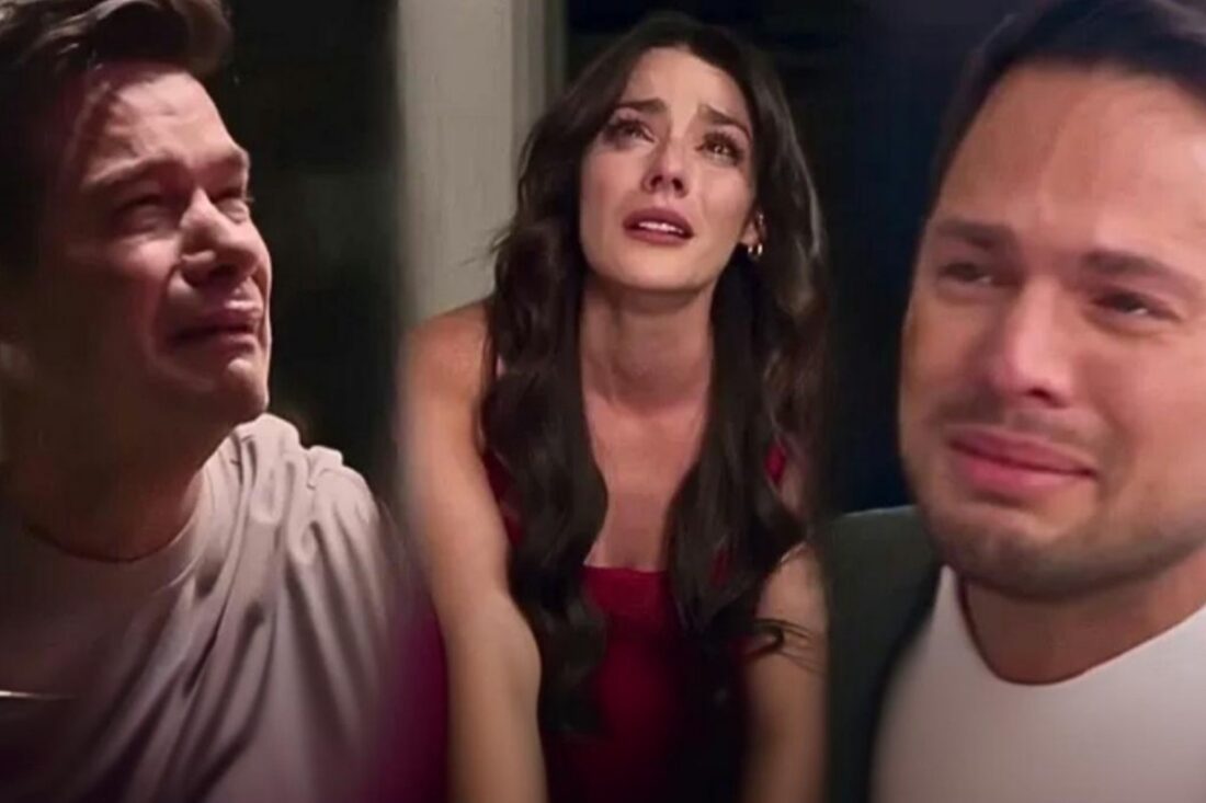 Valéria arrependida após trair Arturo com Nicolas