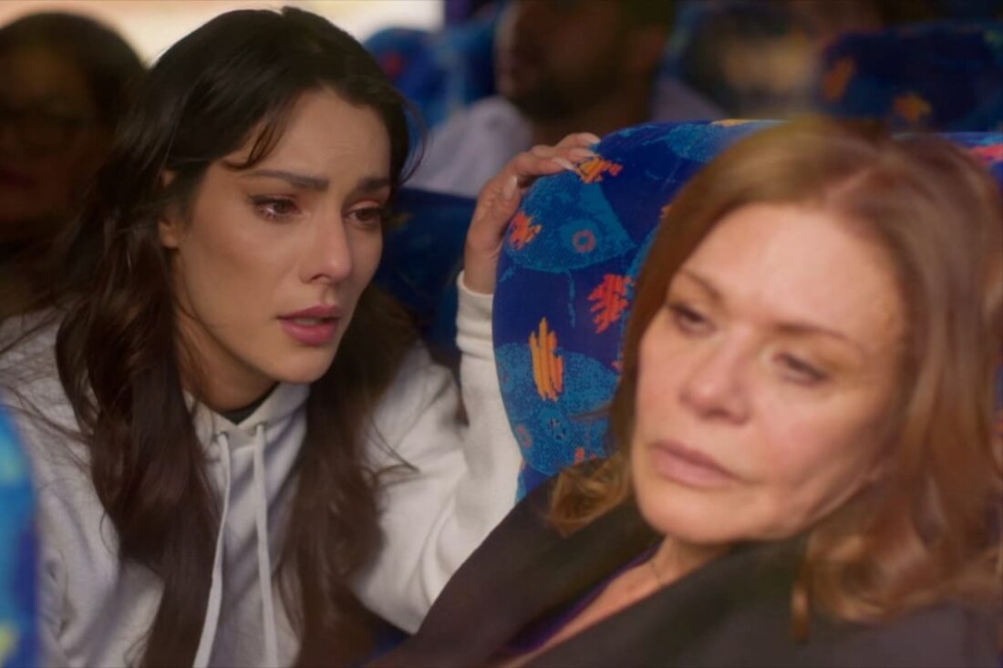 Valéria impede Ofélia de deixar a cidade em As Filhas da Senhora Garcia