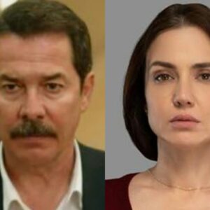 Seher joga dinheiro na cara de Agah em cena intensa de Cruel Istambul.