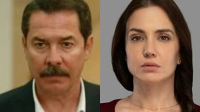 Seher joga dinheiro na cara de Agah em cena intensa de Cruel Istambul.