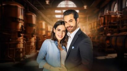 Camila Valero e Brandon Peniche em cena da novela La Historia de Juana, próxima estreia do SBT