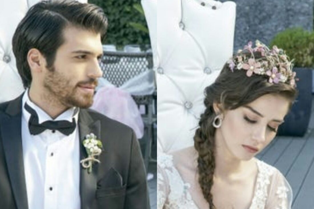 Ferit e Nazli durante o casamento em Dolunay