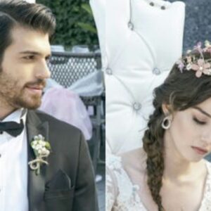 Ferit e Nazli durante o casamento em Dolunay
