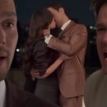 Cena do beijo entre Nicolas e Valéria na novela do SBT