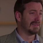 Leonardo furioso após descobrir a traição de Paula em As Filhas da Senhora Garcia