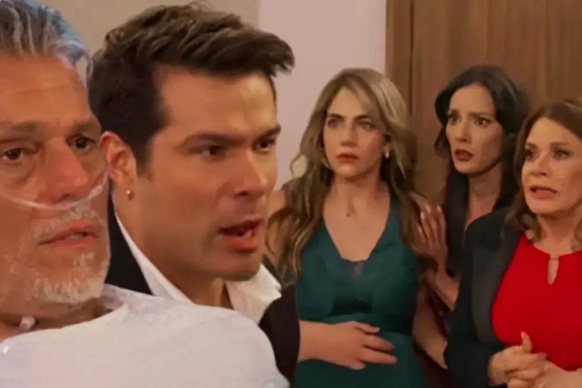 Luiz em estado crítico no hospital em As Filhas da Senhora Garcia