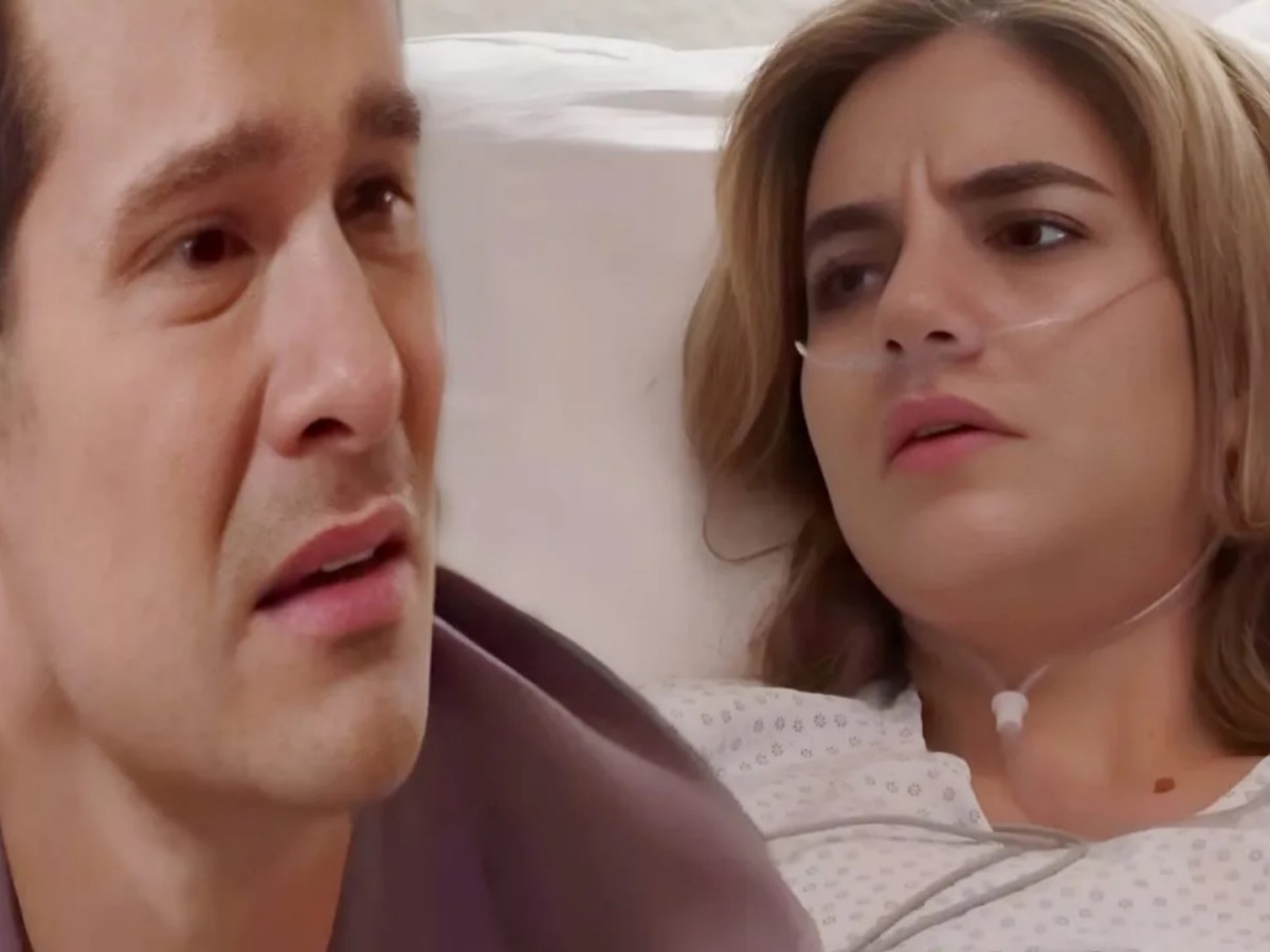 Mar (Ela Velden) em cena dramática de acidente em As Filhas da Senhora Garcia