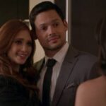 “Michelle e Nicolás se beijam apaixonadamente em cena marcante da novela As Filhas da Senhora Garcia.”