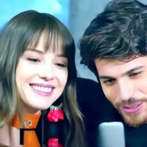 Nazli e Ferit em momento intenso da novela Dolunay