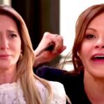 Paula acuada durante o confronto com Ofélia