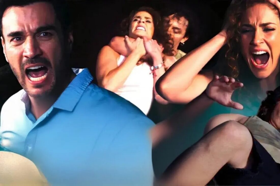 Estrela é atacada por Tubarão em cena dramática da novela A.mar no SBT.