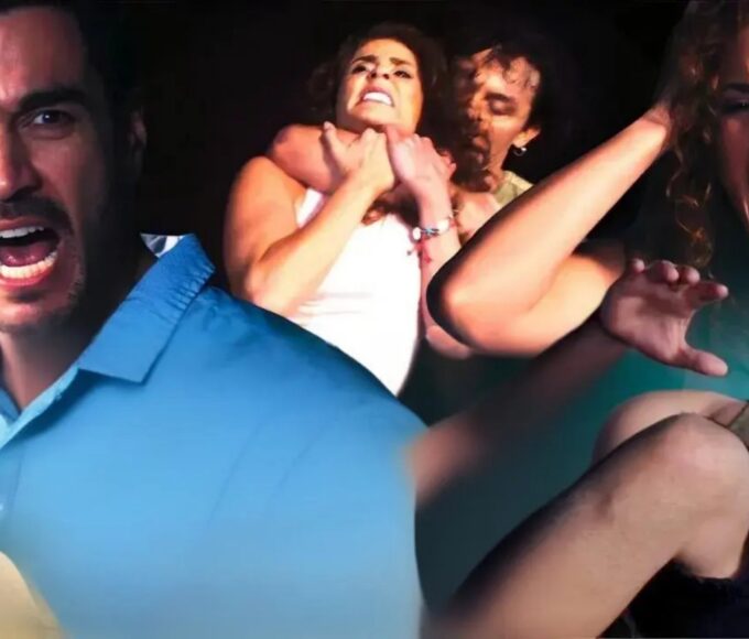 Estrela é atacada por Tubarão em cena dramática da novela A.mar no SBT.