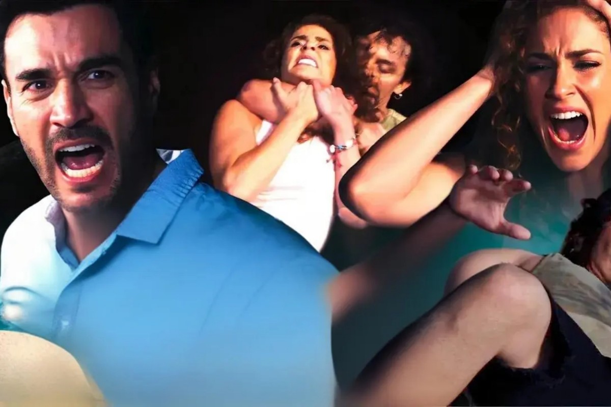 Estrela é atacada por Tubarão em cena dramática da novela A.mar no SBT.