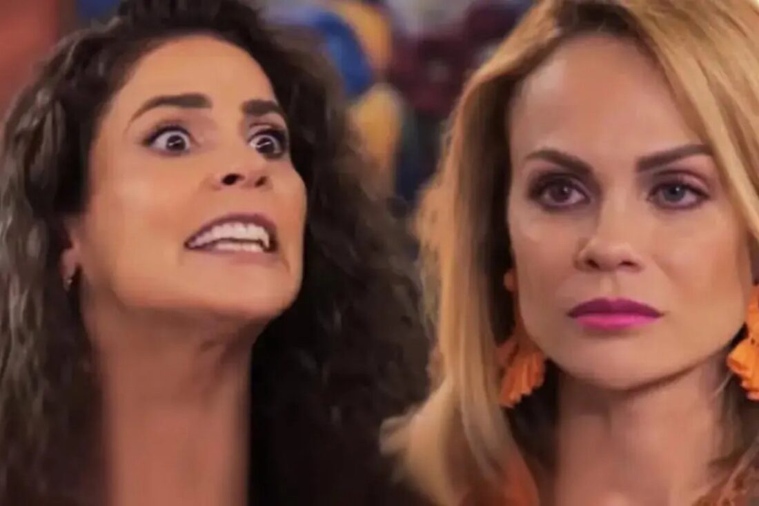 Estrela encara Érica após descobrir sua traição em cena de A.Mar no SBT.